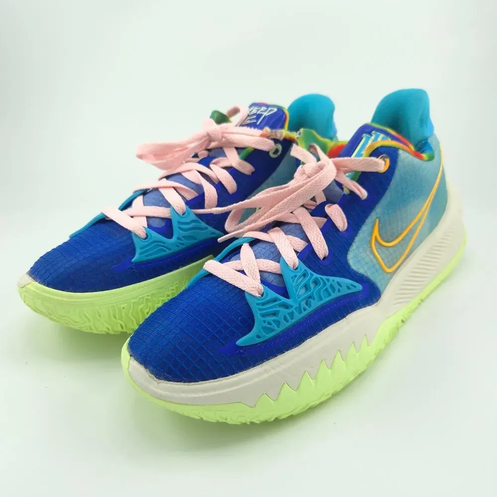 Nike Kyrie Low 4 Keep Sue Fresh Men's Size 8 CW3985-401 Racer Blue Arctic Punch